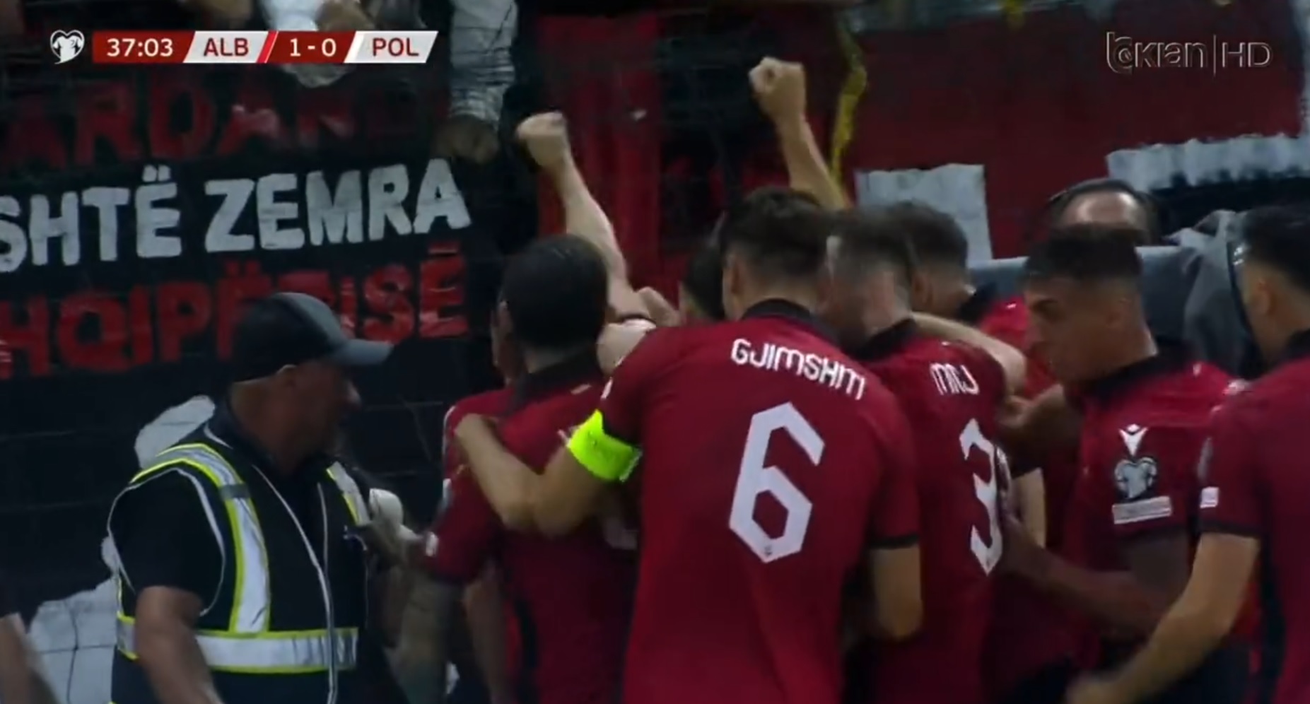 Niesamowita bomba pogrążyła reprezentację Polski! Co za gol dla Albanii! "Rakieta" [WIDEO]