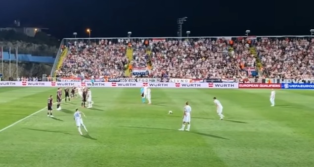 Chorwacka federacja ukarana przez UEFA. Poszło o faszystowską flagę na trybunach