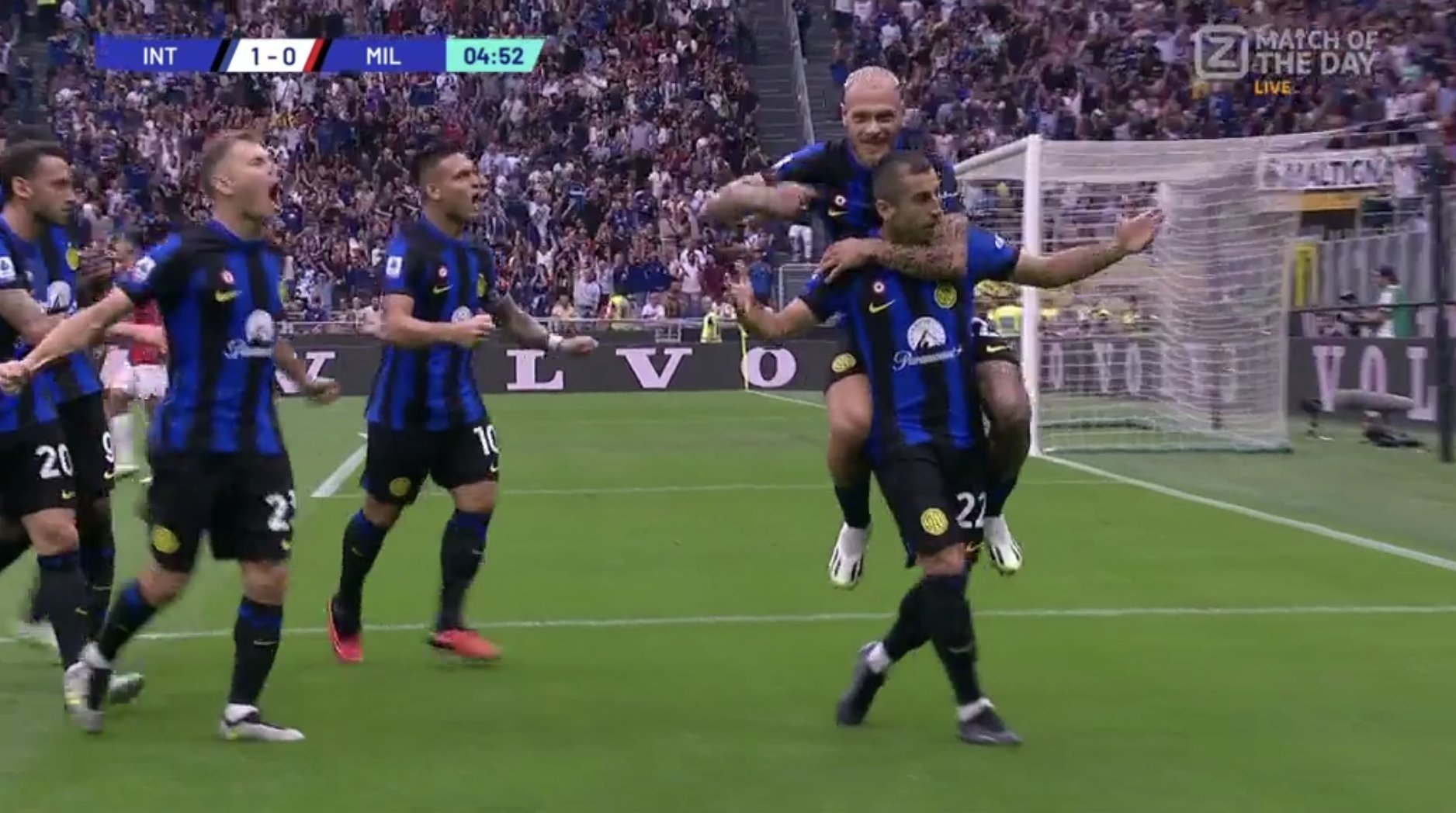 Derby Mediolanu dla Interu! AC Milan zdeklasowany, wstydliwa porażka [WIDEO]