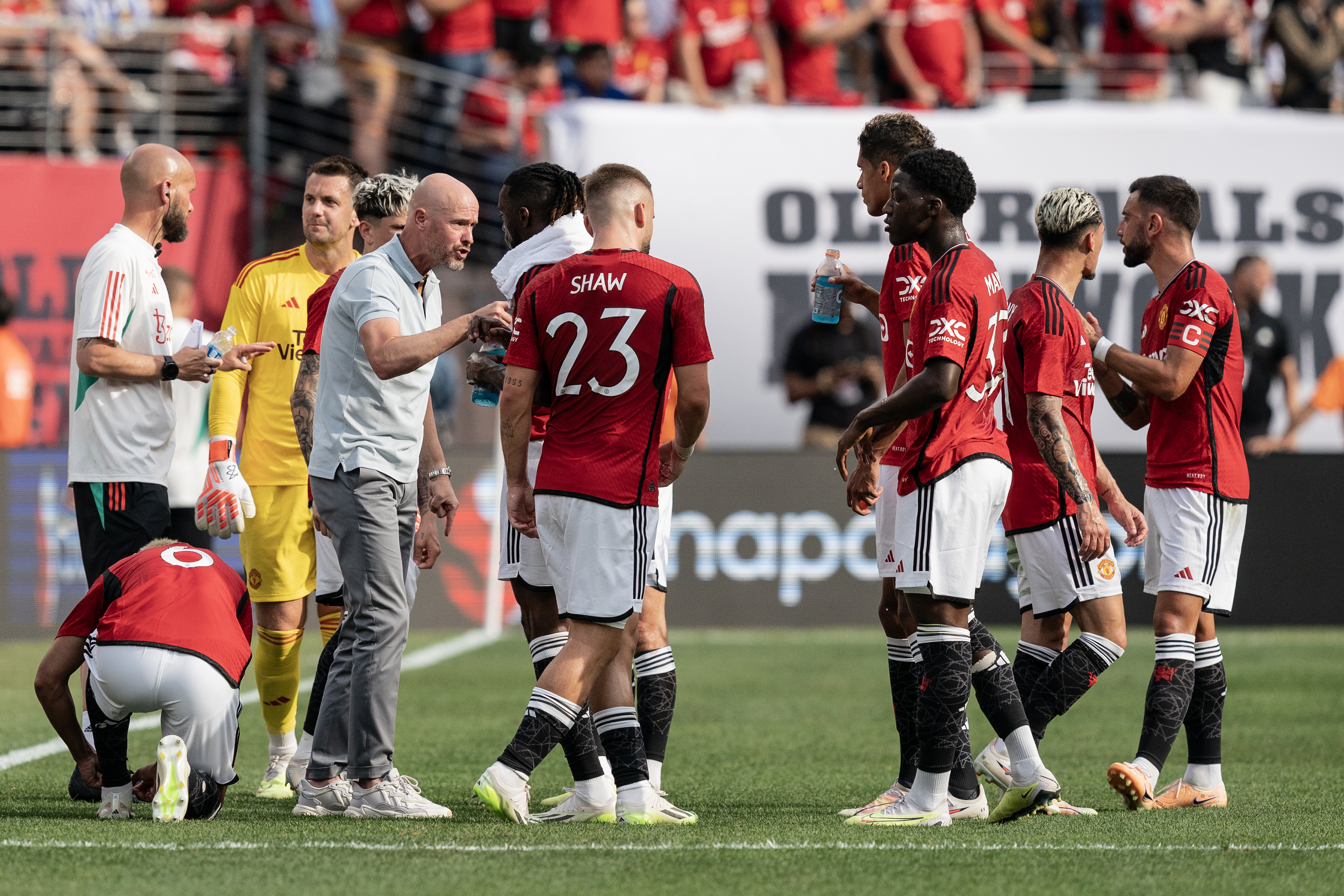 "Nowy system się sprawdził". Erik ten Hag znalazł pozytywy po kolejnej wpadce Manchesteru United