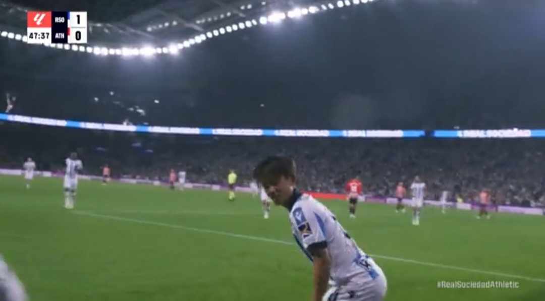 Niespotykane zachowanie Takefusy Kubo. Takiej celebracji gola nikt się nie spodziewał [WIDEO]