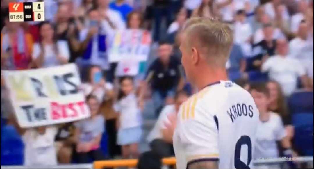 Piękna reakcja Toniego Kroosa. Tak pomocnik Realu zachował się w trakcie meczu [WIDEO]