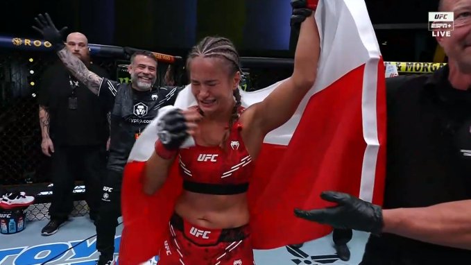 "Uratowałaś dwa życia". Polska gwiazda UFC otrzymała poruszającą wiadomość