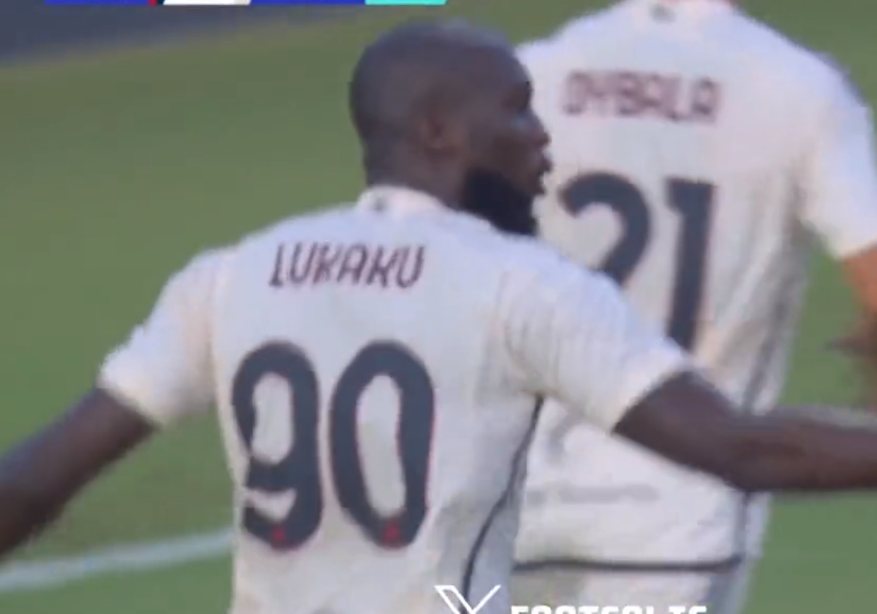 Wspaniały występ Romelu Lukaku. AS Roma zdemolowała zespół Polaka [WIDEO]