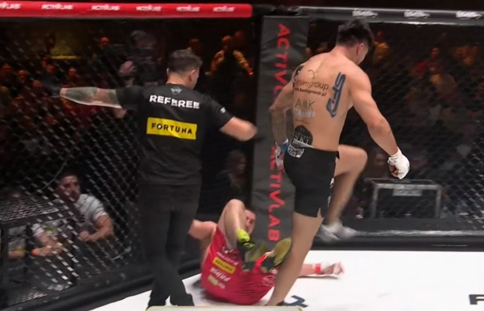 Jednostronna walka wieczoru na PRIME MMA! "Don Kasjo" bez szans [WIDEO]