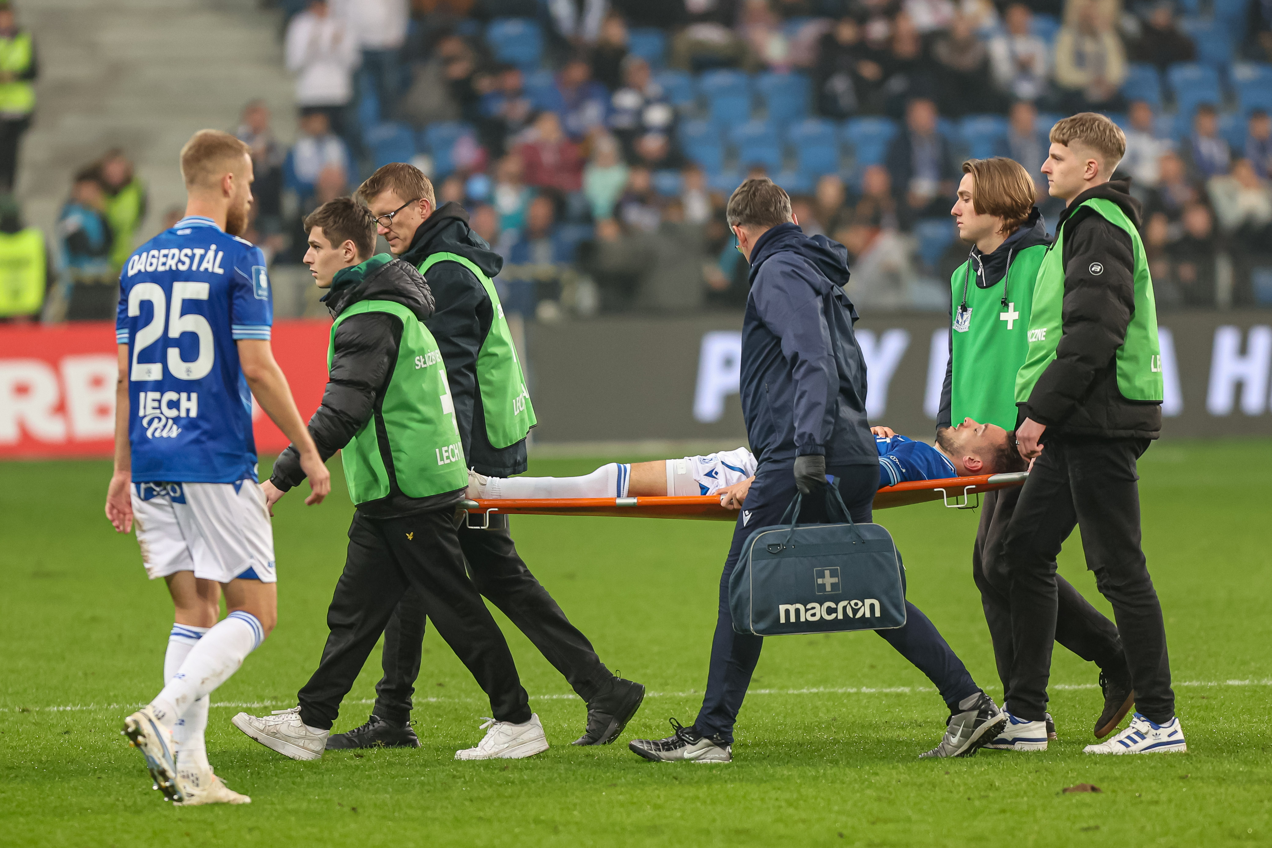 Afonso Sousa przemówił po utracie przytomności. Ważna wiadomość pomocnika Lecha Poznań
