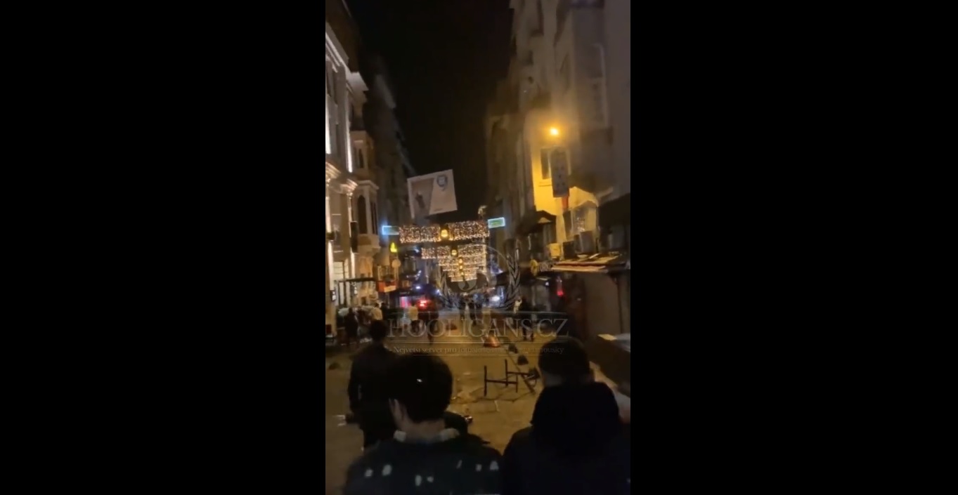 Zadyma przed meczem Ligi Mistrzów. Byli ranni [WIDEO]