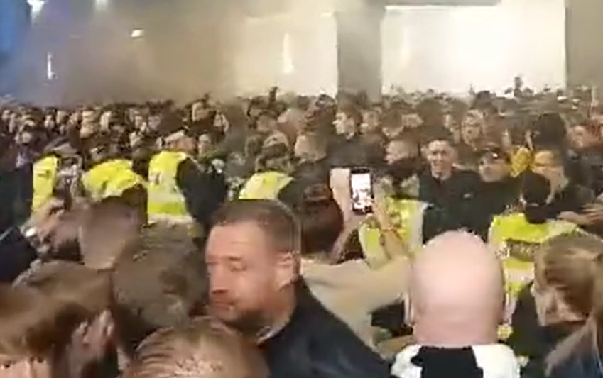 Ogromna awantura przed meczem Ligi Mistrzów. Doszło do zamieszek z udziałem kibiców i policji [WIDEO]