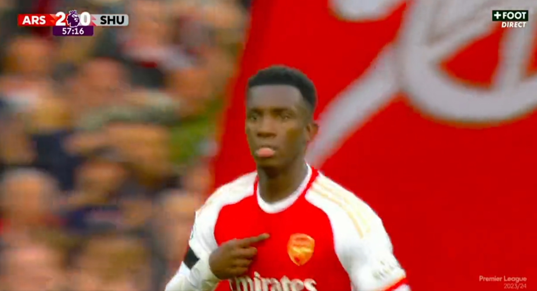 Cały mecz Kiwiora i hat-trick Nketiaha. Arsenal nie dał szans czerwonej latarni Premier League [WIDEO]