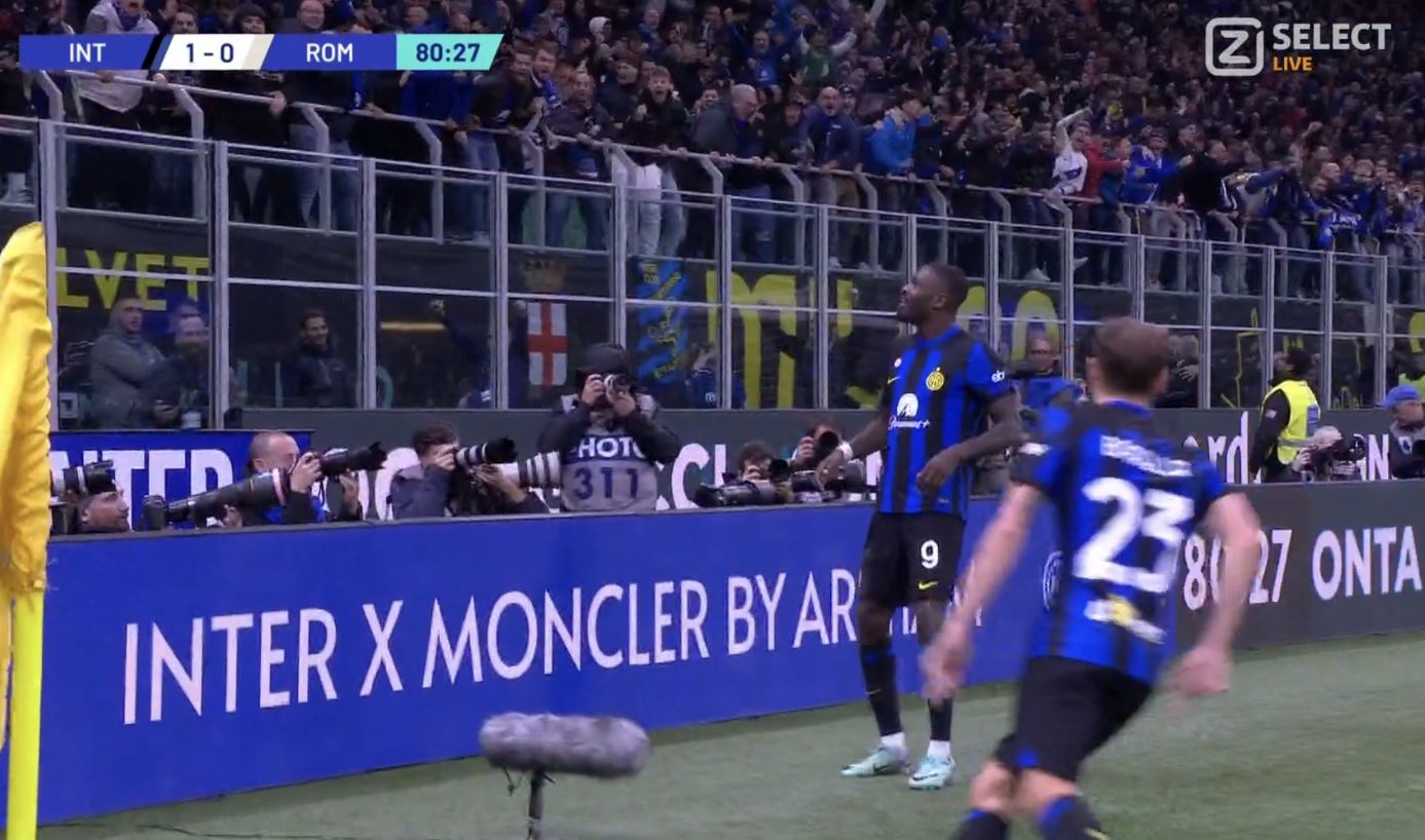 Marcus Thuram przełamał opór AS Romy. Świetna interwencja Sommera pozbawiła asysty Zalewskiego [WIDEO]