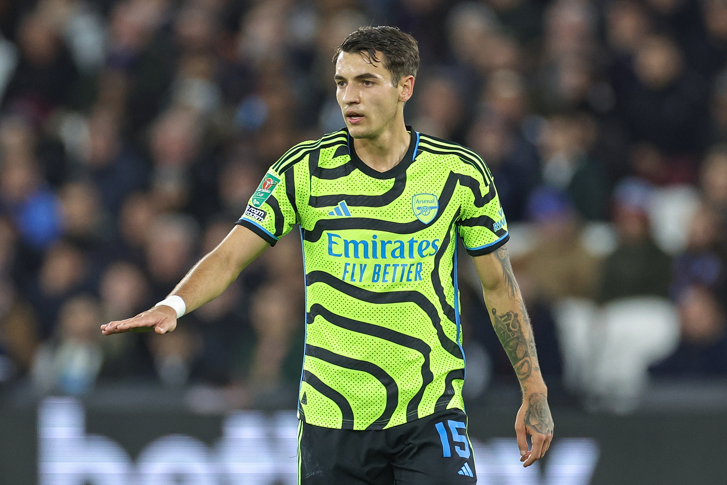 Składy na mecz West Ham - Arsenal. Kiwior z kolejną szansą od Artety