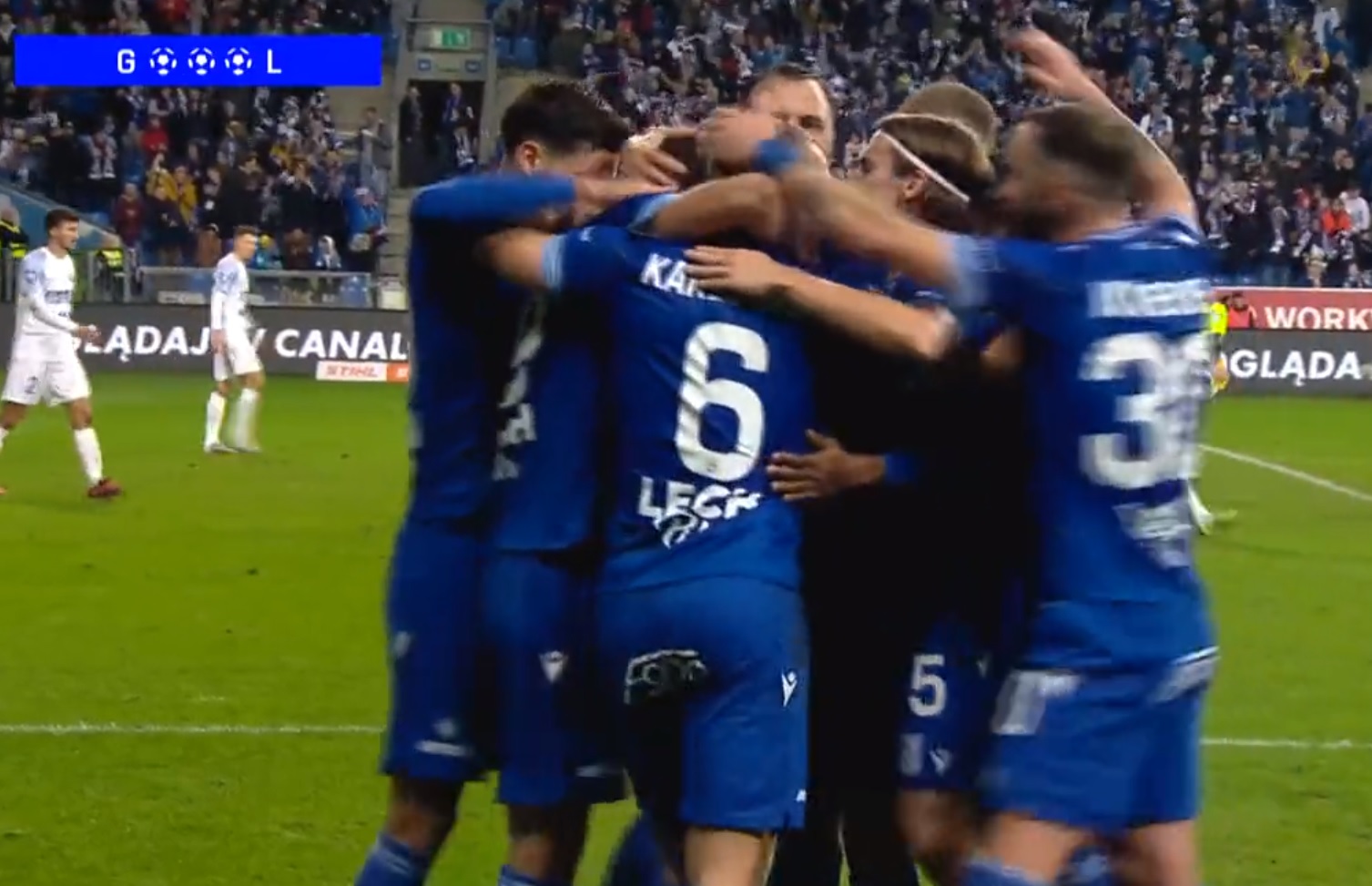 Lech Poznań wypunktował bezradny Ruch Chorzów. Beniaminek gubił się nawet przy własnych kontrach [WIDEO]