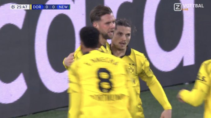 Borussia Dortmund znów pokonała Newcastle! Ważne rozstrzygnięcie w grupie śmierci [WIDEO]