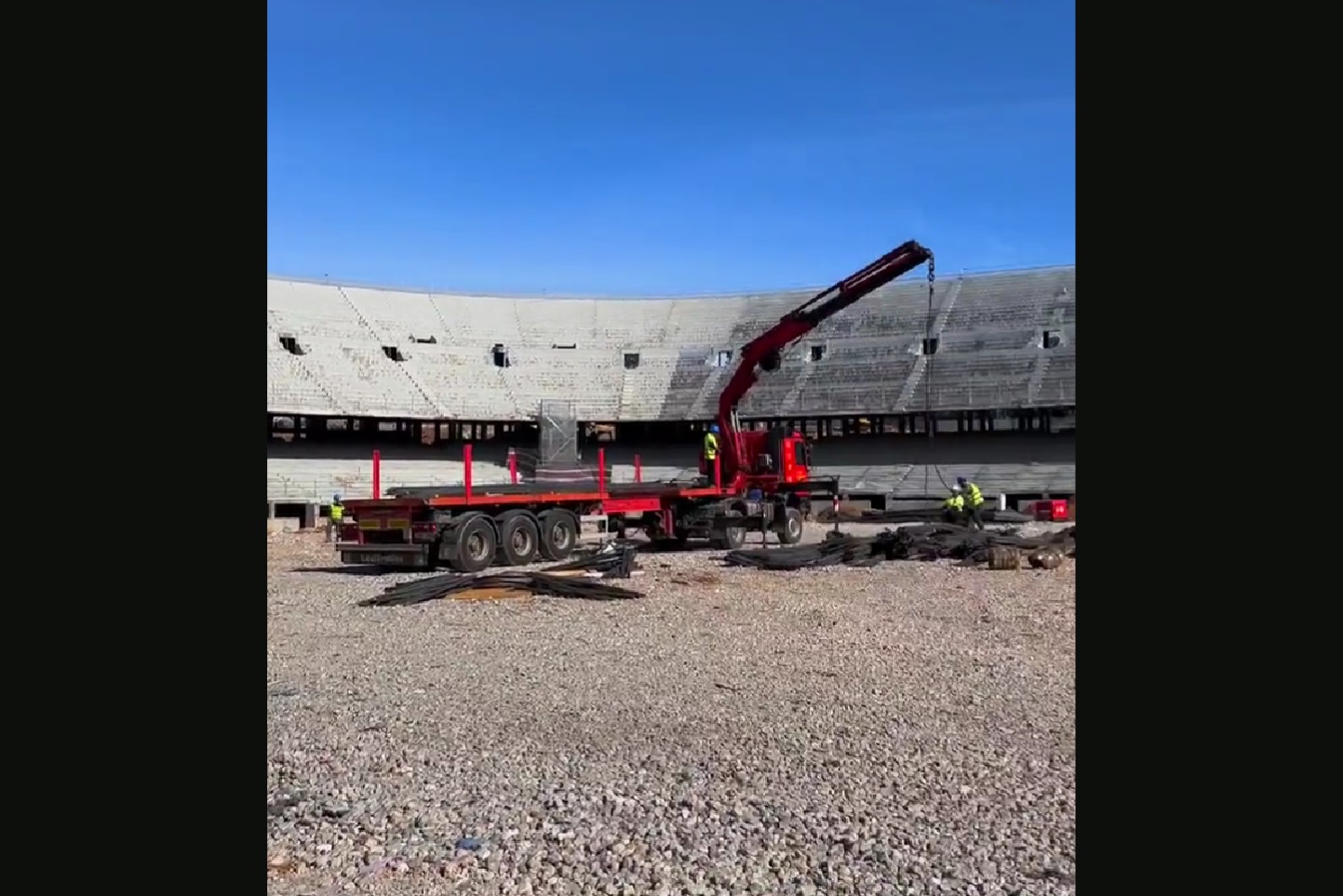 Tak zmienia się Camp Nou. Opublikowano nagranie z budowy stadionu FC Barcelony [WIDEO]