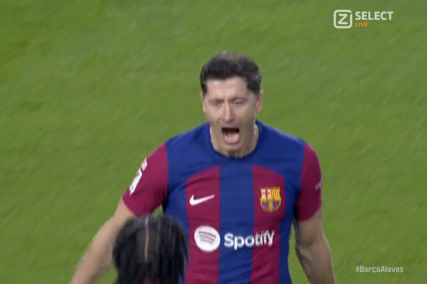 Dublet Roberta Lewandowskiego! Piękny gol reprezentanta Polski [WIDEO]