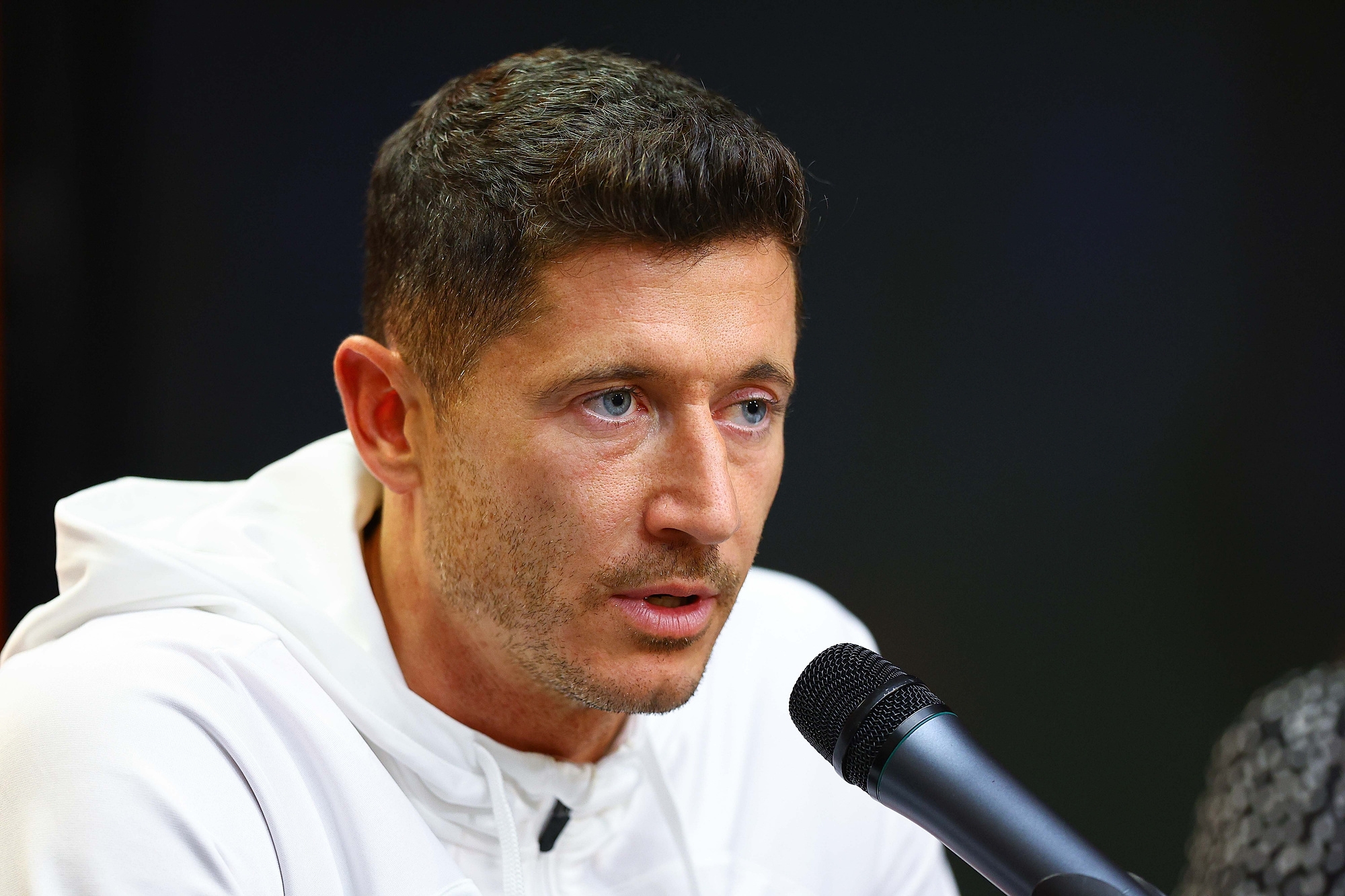 "Ja znam swoją rolę". Robert Lewandowski zapytany o współpracę z Michałem Probierzem w reprezentacji