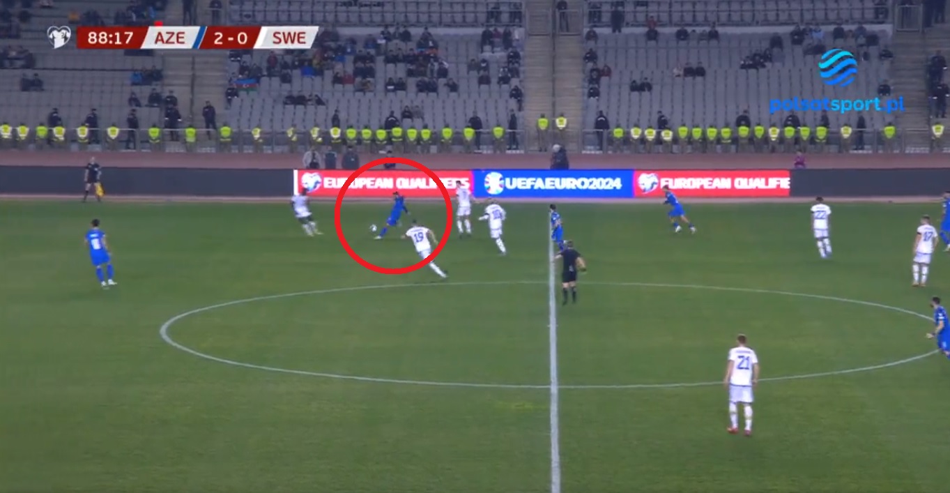 Reprezentacja Szwecji ośmieszona w Azerbejdżanie. Dobił ją gol z połowy boiska [WIDEO]