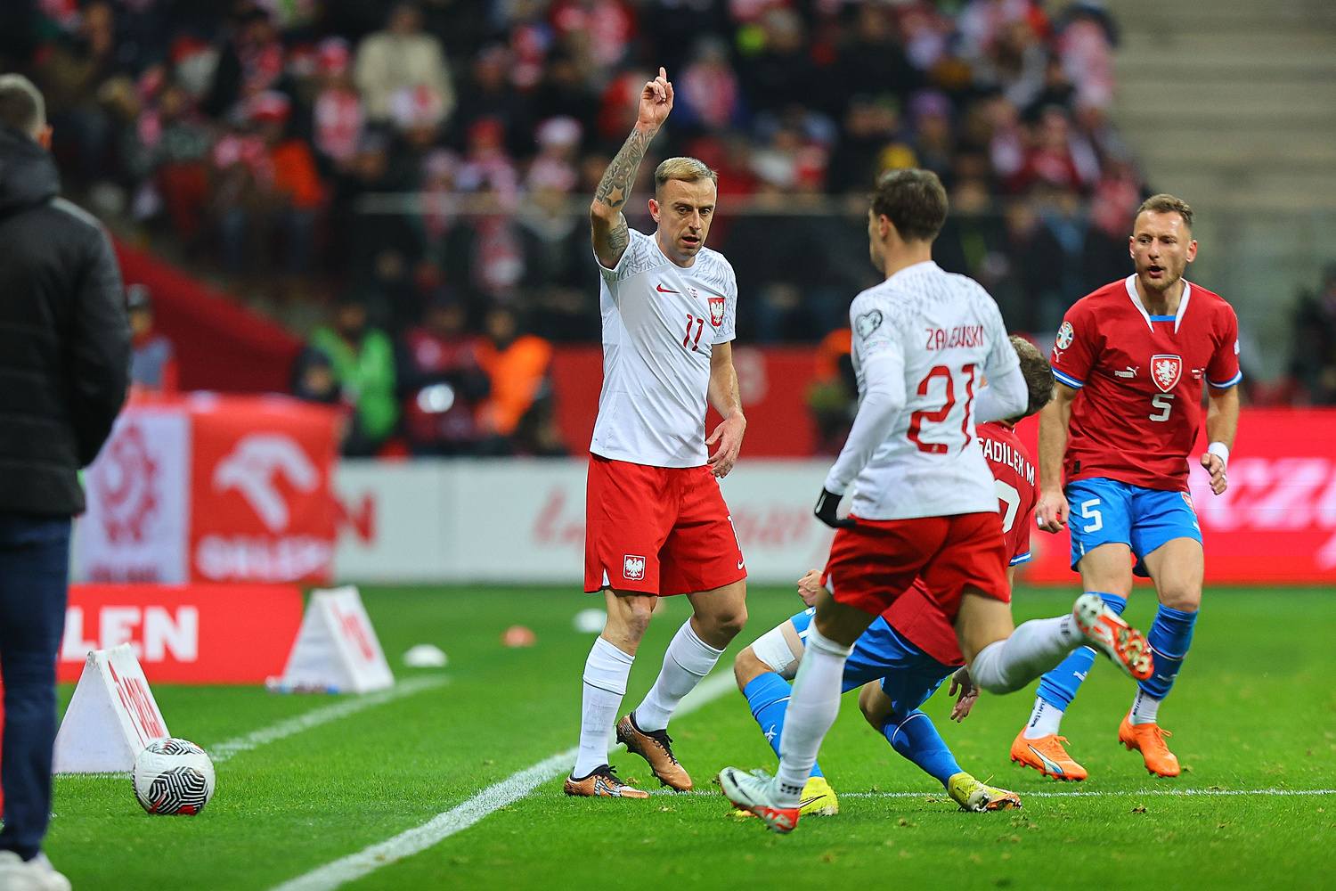 "Graliśmy dobre zawody". Kamil Grosicki zaskoczył po meczu z Czechami
