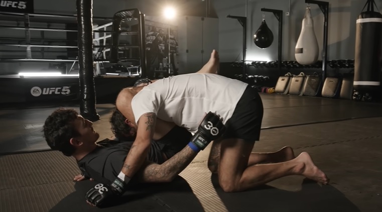 Kierowca Formuły 1 założył rękawice do MMA. Trenował z byłym mistrzem UFC [WIDEO]