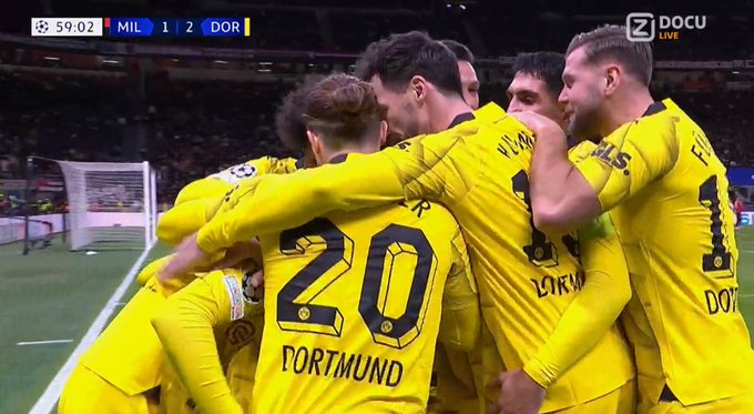 Borussia Dortmund awansowała z grupy śmierci! Spektakularne zwycięstwo BVB na San Siro [WIDEO]