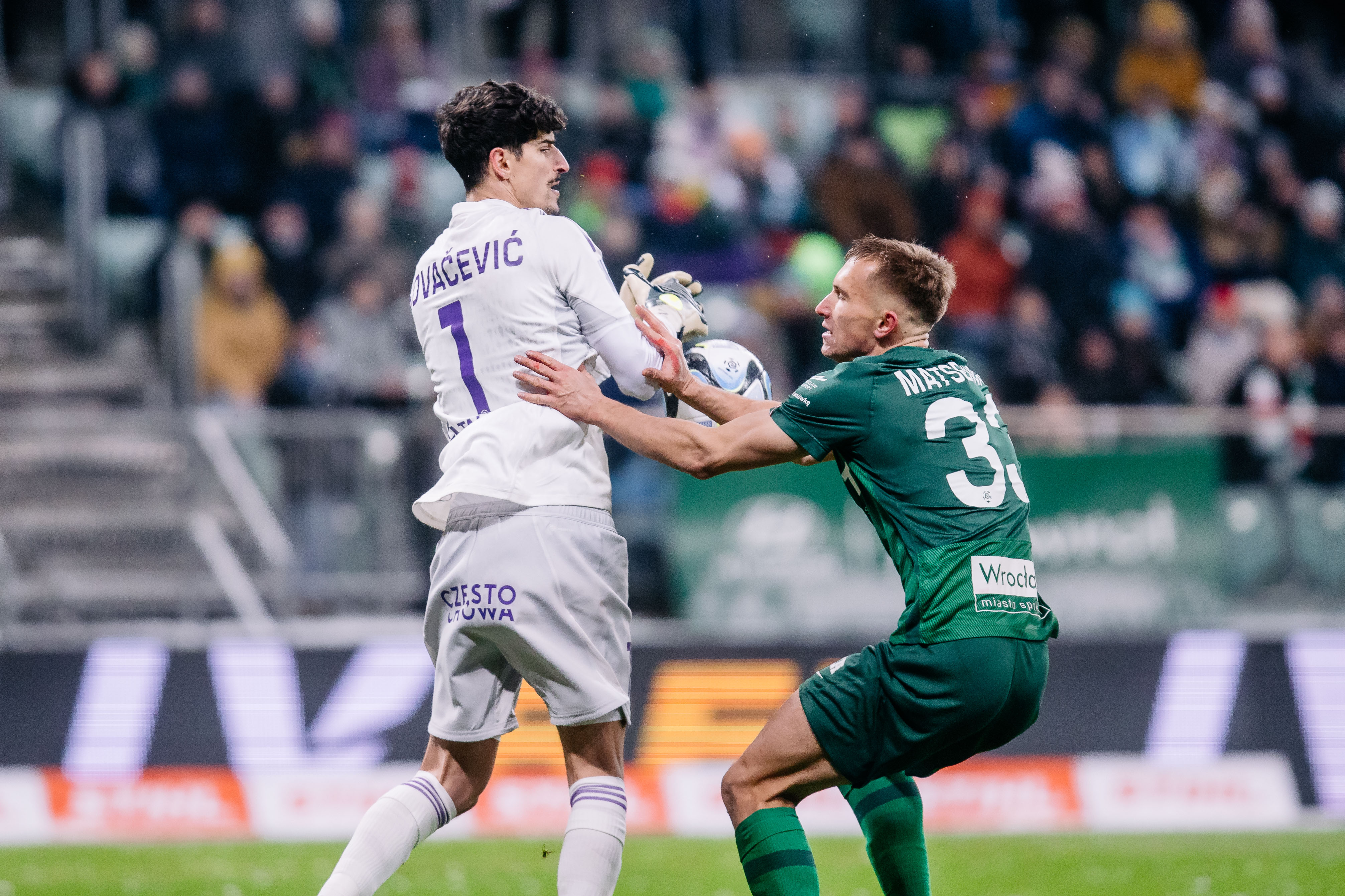 Wielkie błędy w hicie Ekstraklasy! Śląsk nie dał się pokonać mistrzom Polski [WIDEO]