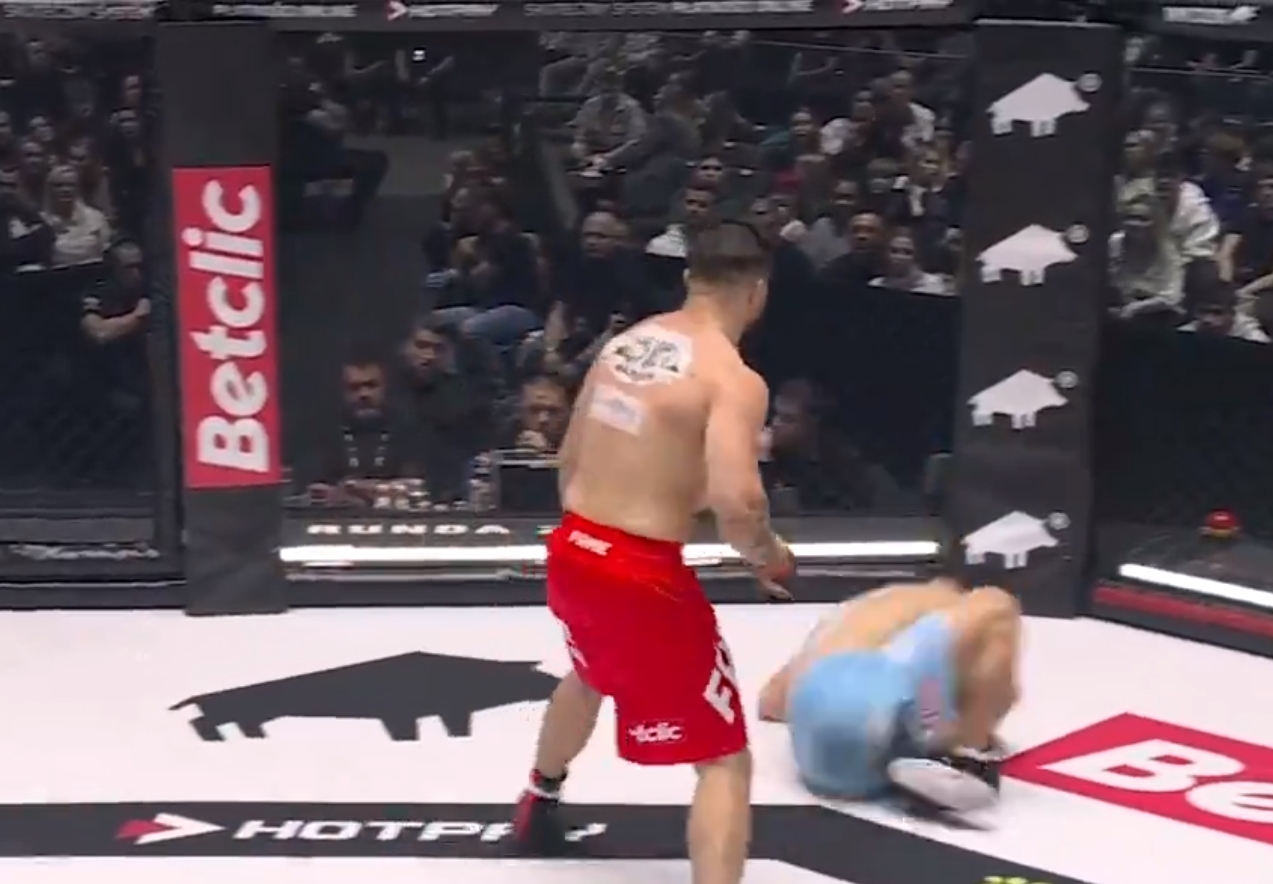 Wielkie emocje w walce "Ferrariego" na Fame MMA. Rywal się nie poddał, decydowali sędziowie [WIDEO]