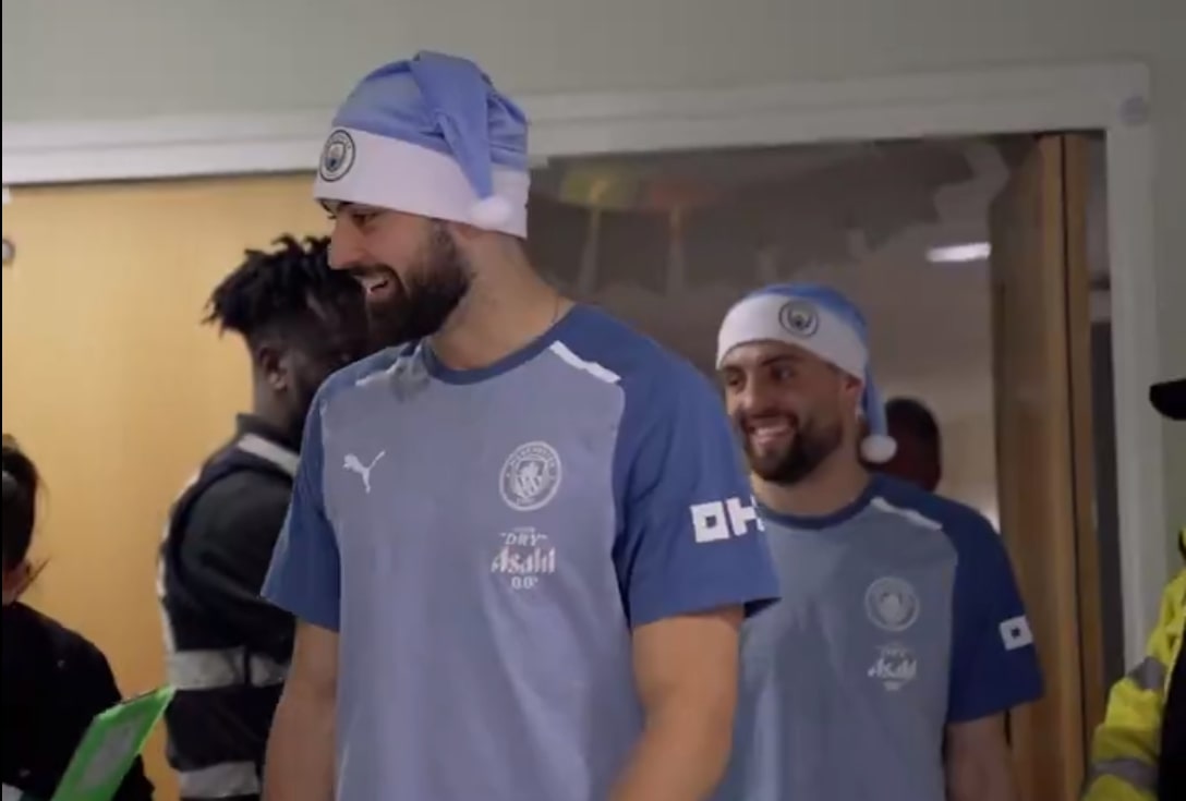 Wzruszający gest Manchesteru City. Zrobili niespodziankę przed meczem Ligi Mistrzów [WIDEO]