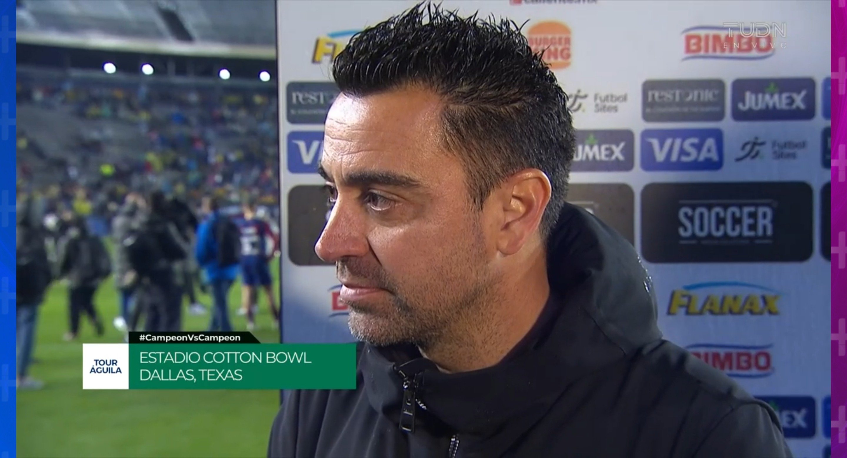 "Widzieliśmy wspaniałe widowisko". Xavi zaskoczył po porażce z Clubem America. Wskazał pozytywy tego meczu