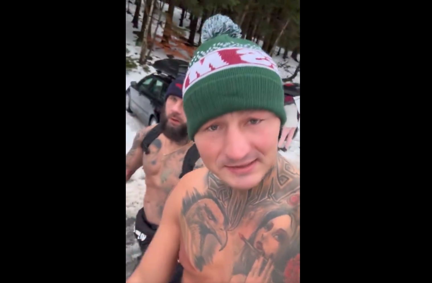 Szpilka chciał wejść na Śnieżkę bez koszulki. Internauci nie szczędzą krytyki. "Skrajna głupota" [WIDEO]