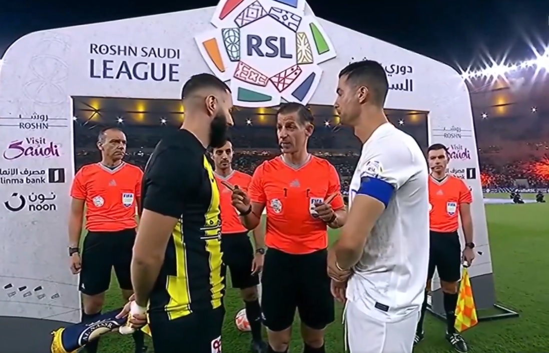 Spotkanie na szczycie Arabii Saudyjskiej. Benzema i Ronaldo kapitanami swoich drużyn [WIDEO]