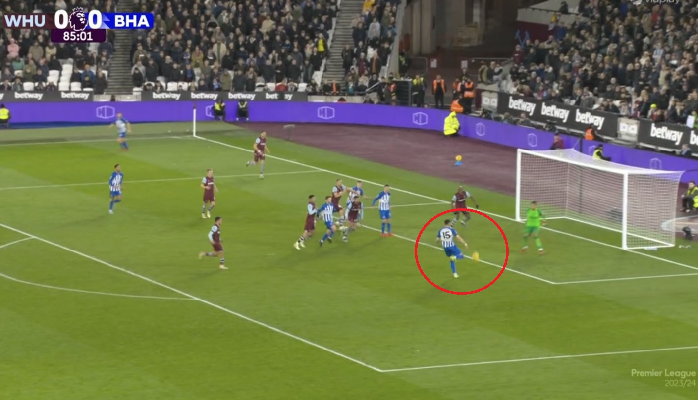 Jakub Moder zmarnował idealną szansę na gola! Reprezentant Polski mógł dać Brighton cenne zwycięstwo