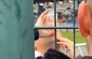 Właściciel znanego klubu zaszalał przed meczem. Tak zintegrował się z kibicami [WIDEO]