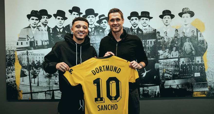 "Czuję się, jakbym wrócił do domu". Transfer Jadona Sancho potwierdzony! Manchester United pozbył się Anglika