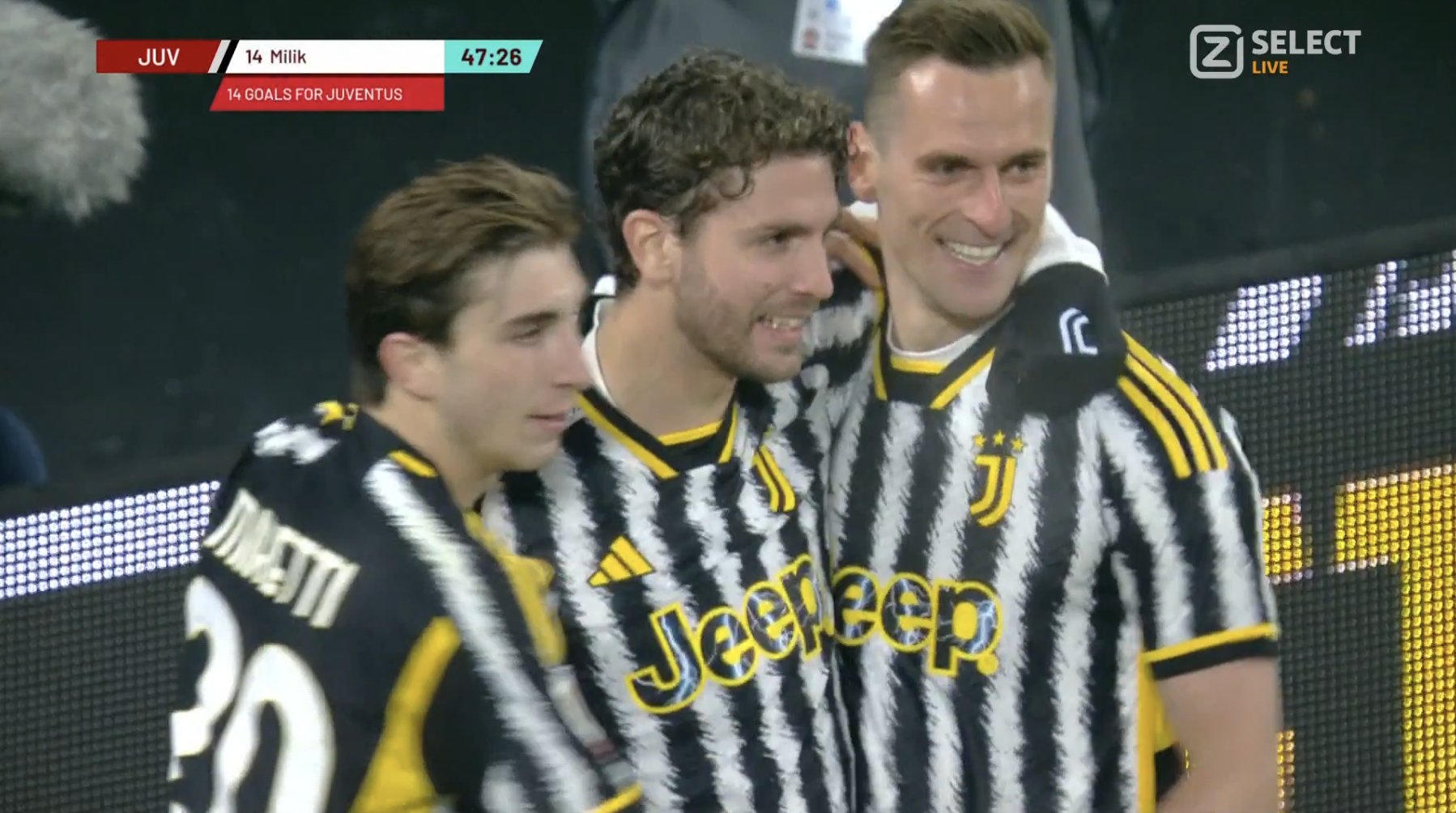 Hat-trick Arkadiusza Milika dla Juventusu! Polak nie do zatrzymania w Pucharze Włoch [WIDEO]