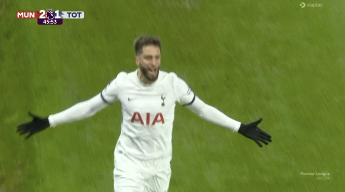 Manchester United nie zdołał pokonać Tottenhamu! Piękny gol Hojlunda, Werner błysnął w debiucie [WIDEO]