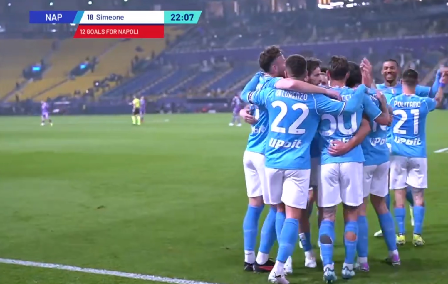 Napoli w finale Superpucharu Włoch! Zieliński wrócił na boisko, miał spory wkład w jedną z bramek [WIDEO]