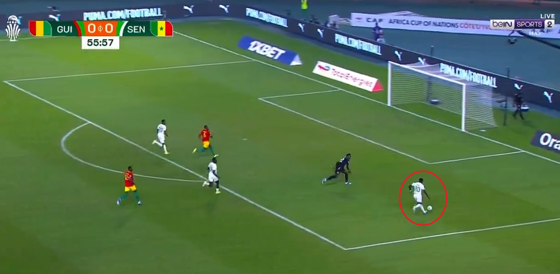 Koszmarne pudło Sadio Mane w Pucharze Narodów Afryki! Senegalski gwiazdor nie trafił na pustą bramkę [WIDEO]