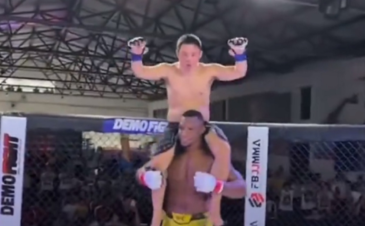 Piękny gest zawodnika UFC. Spełnił marzenie nastolatka z zespołem Downa [WIDEO]