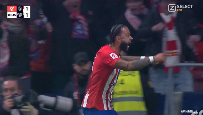 Memphis Depay bohaterem Atletico Madryt! Decydujący gol w 90. minucie [WIDEO]