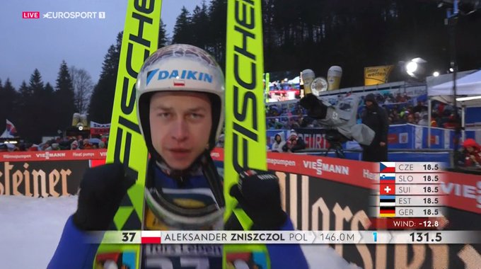 Aleksander Zniszczoł wygrał pierwszą serię! Spektakularny skok Polaka w Willingen [WIDEO]