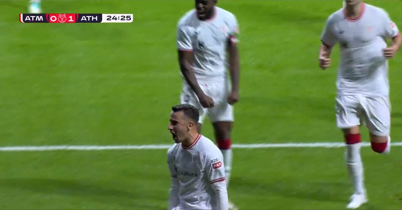 Athletic wywiózł zaliczkę z Madrytu! Baskowie bliżej finału Pucharu Króla [WIDEO]