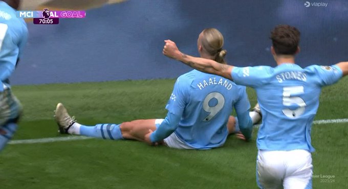 Erling Haaland bohaterem Manchesteru City! Dublet Norwega na wagę zwycięstwa [WIDEO]