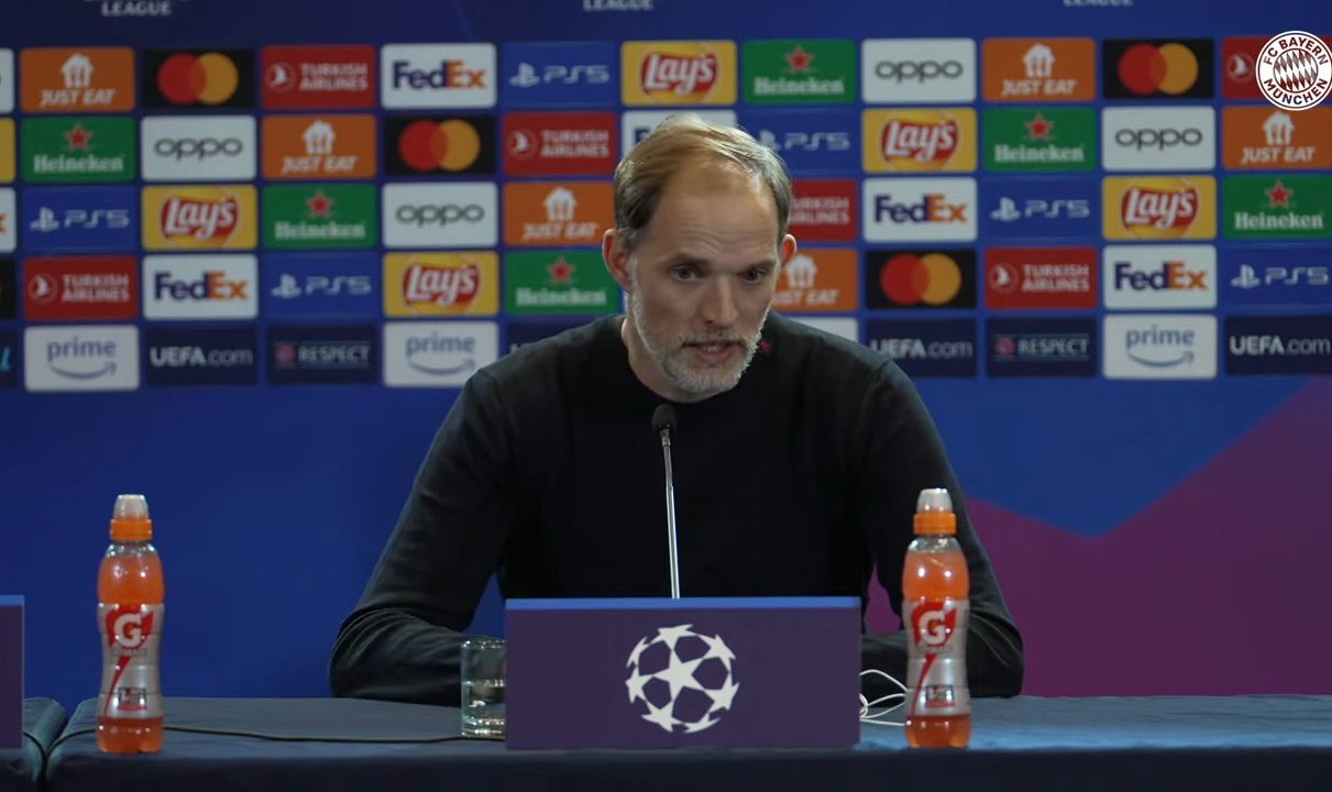 "Kto?" Thomas Tuchel zaskoczył po pytaniu o jedną z gwiazd. Ironiczna odpowiedź na problemy Bayernu [WIDEO]