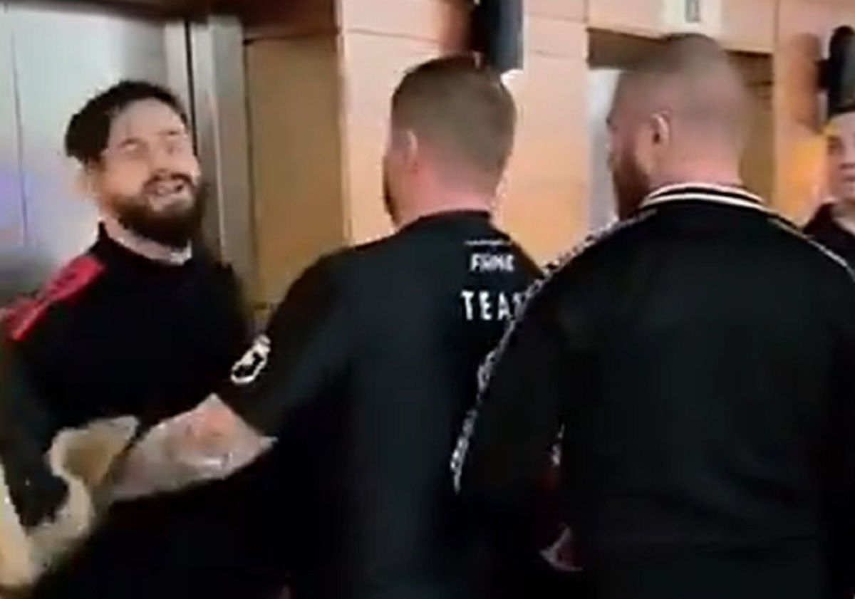Awantura w hotelu po Fame MMA 20. Freakfighterów rozdzielała ochrona [WIDEO]