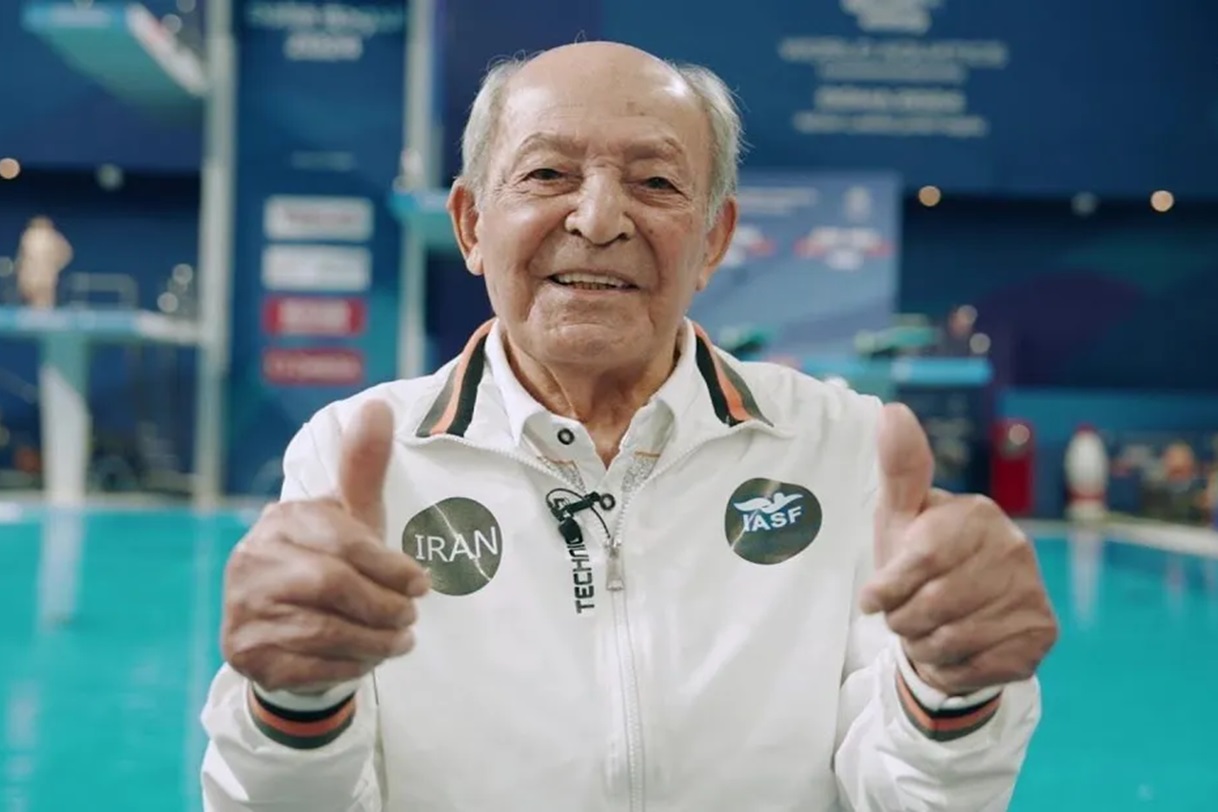 100-latek wziął udział w mistrzostwach świata. Powrócił do domu z medalem. Niezwykła historia sportowca