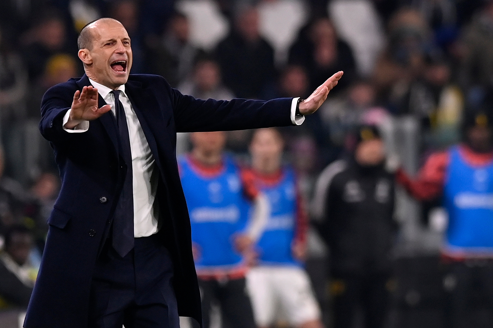 Trener Juventusu wpadł w szał! Zaczął grozić dziennikarzowi
