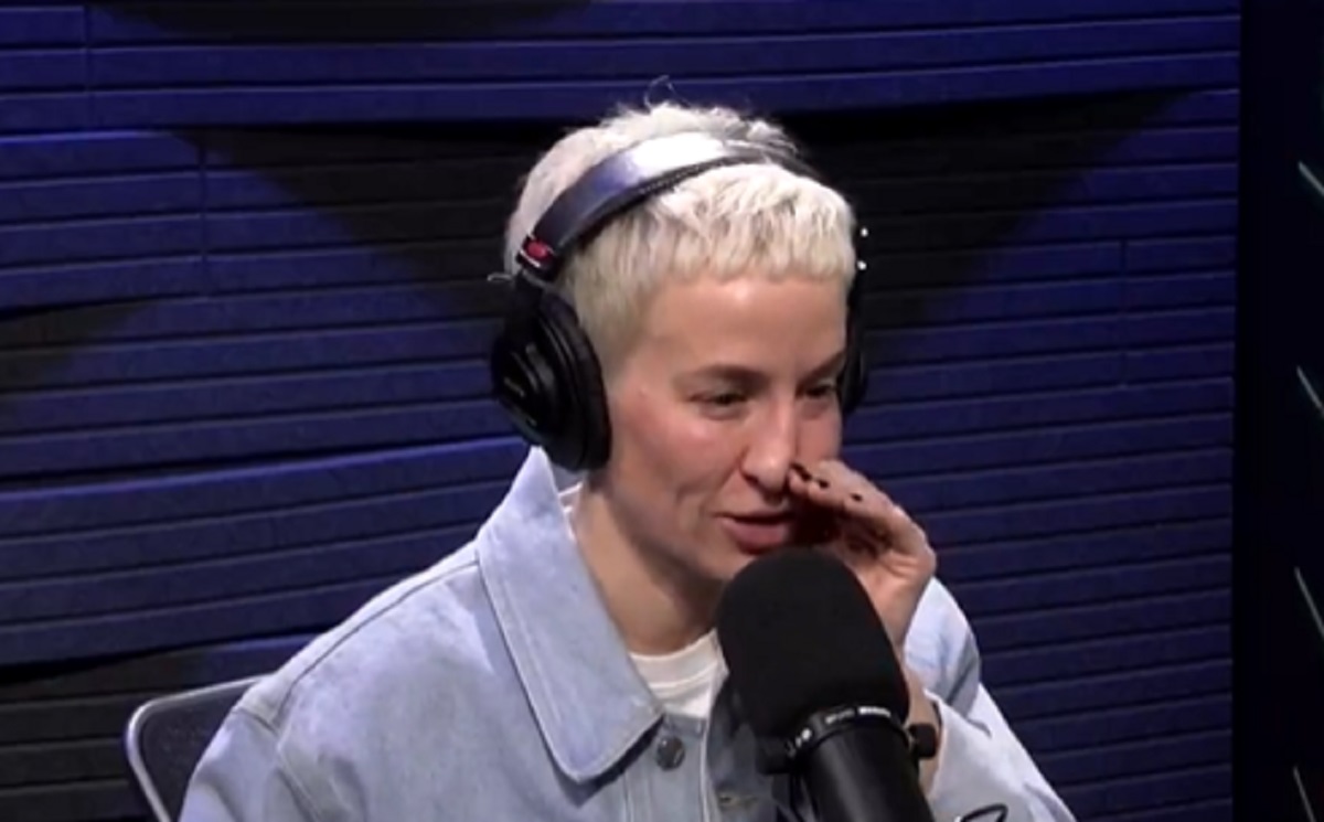 Megan Rapinoe podczas podcastu Pablo Torre Finds Out Megan Rapinoe podczas podcastu Pablo Torre Finds Out