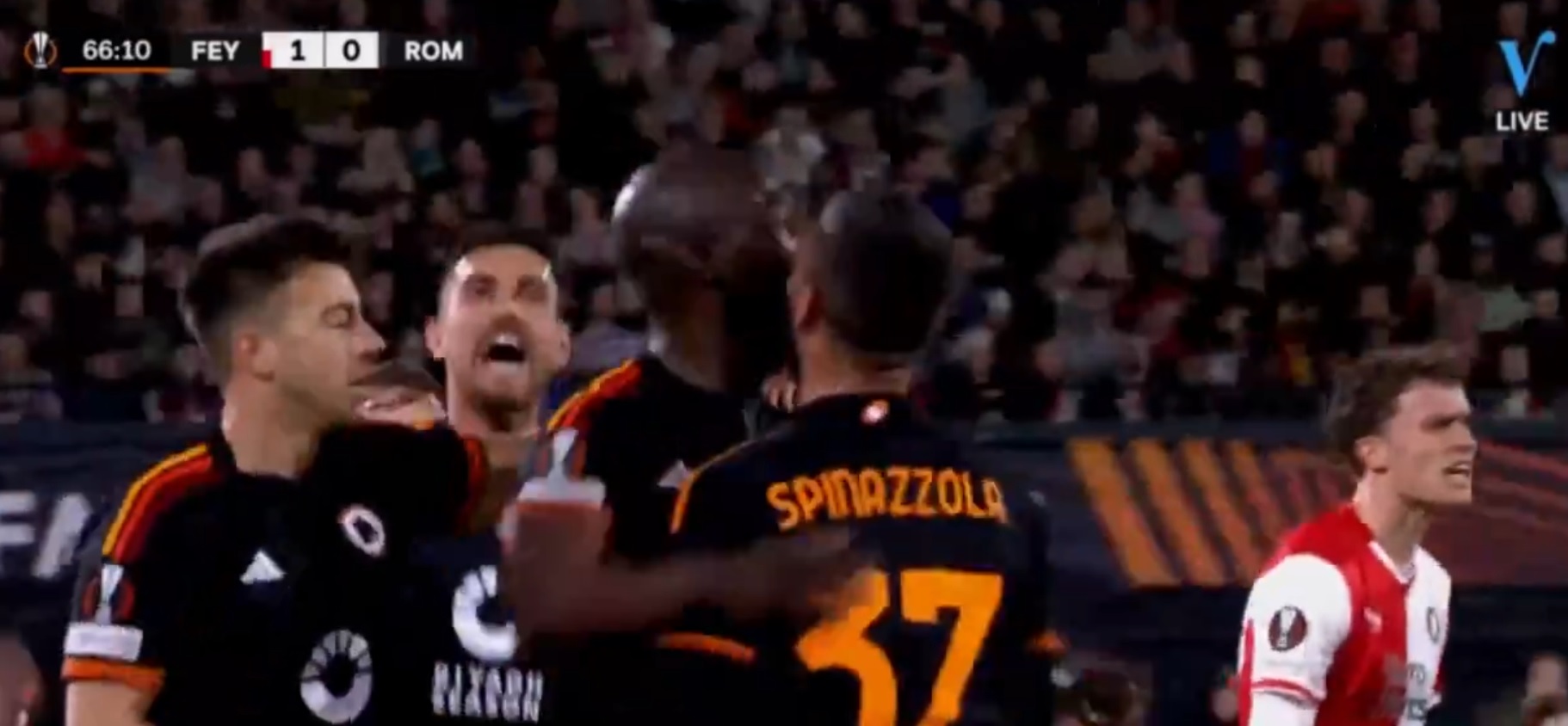 Romelu Lukaku uratował AS Romę przed porażką. Trudna przeprawa "Giallorossich" w Lidze Europy [WIDEO]