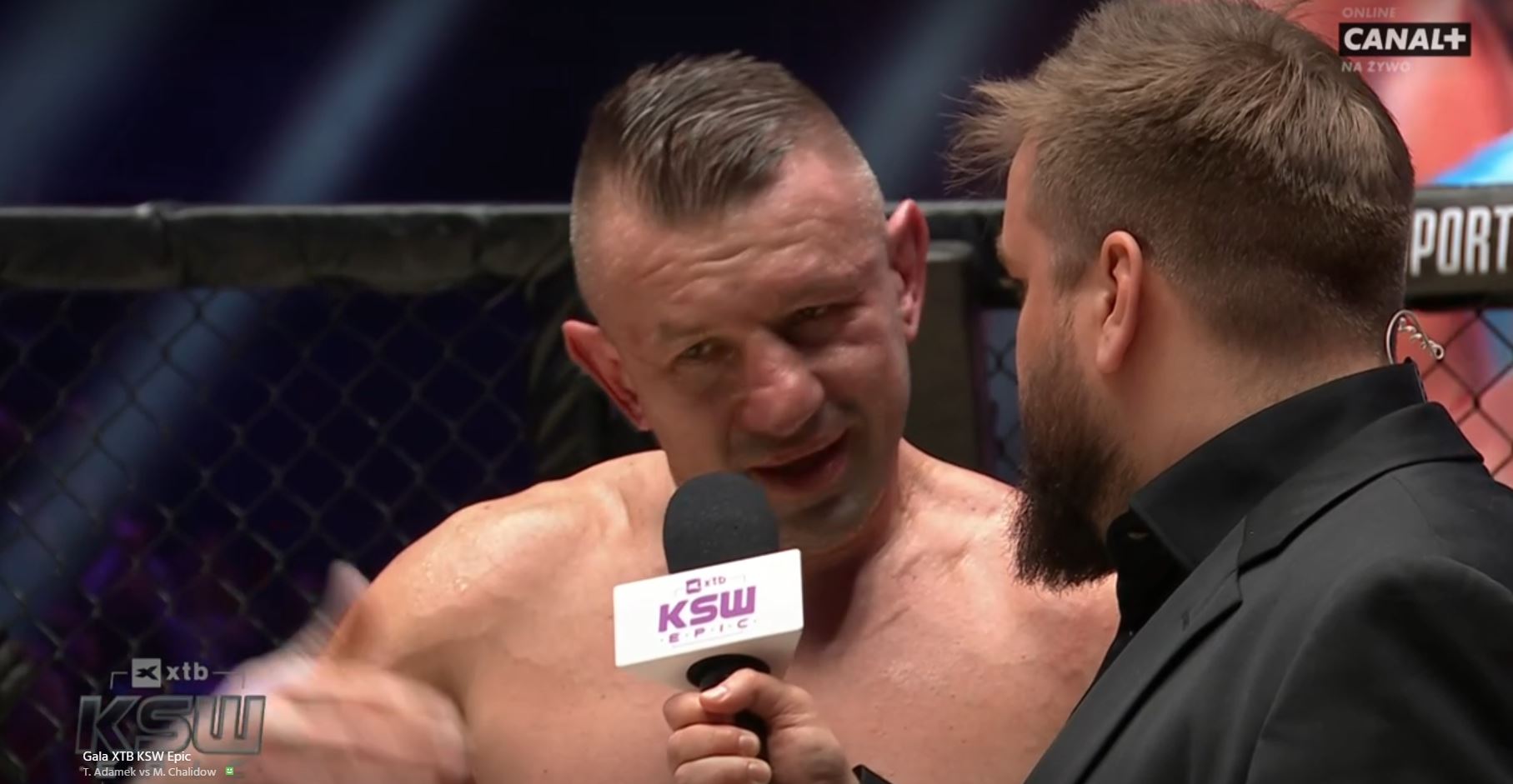 "Może coś łyknął i bełkotał". Tomasz Adamek uderzył w znaną postać. Mocna reakcja 