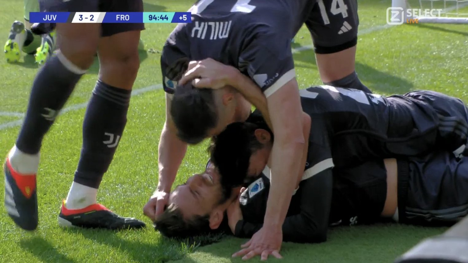 Juventus wyszarpał zwycięstwo w doliczonym czasie! Niespodziewany bohater meczu [WIDEO]
